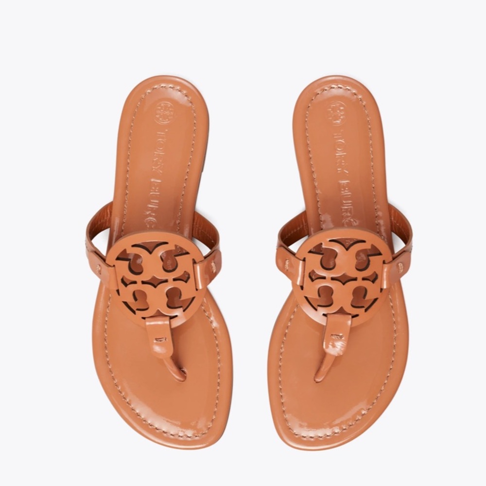 Miller Leather Sandal
TORY BURCH 9.5 womens Tan NWOT